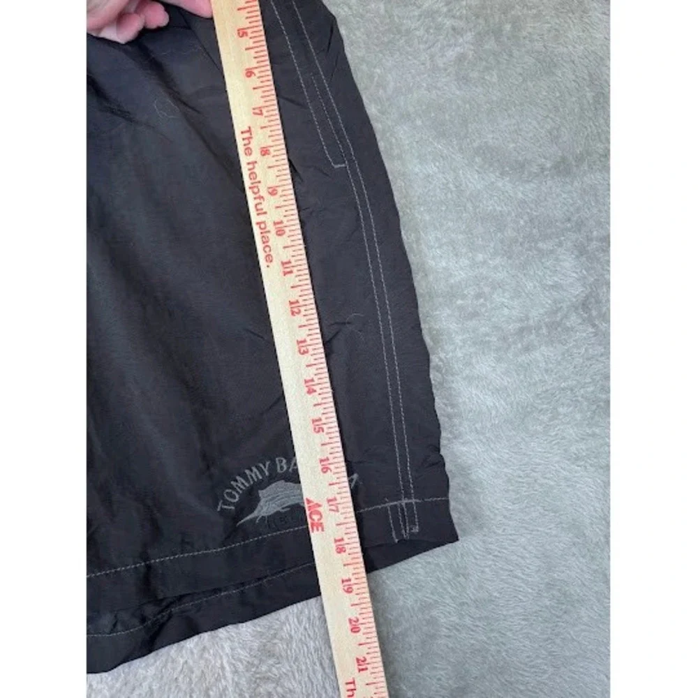 Tommy Bahama Mens XXL Swim Trunks Drawstring Black‎ Swimsuit Shorts